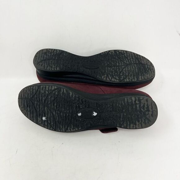 Dansko Loafers Clogs Shoes Womens 8M Red Mary Jane Leather Strap Comfort - Picture 7 of 10